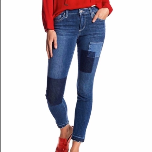 Joe's Jeans Denim - Joe’s Jeans skinny ankle patchwork jeans 28